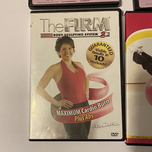 The Firm DVDs Lot Of 4 Ab Sculpt, Cardio Sculpt, Max Cardio Burn, Ball - Picture 7 of 11